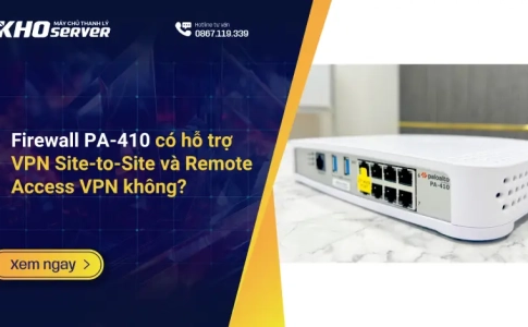Firewall PA-410 có hỗ trợ VPN Site-to-Site và Remote Access VPN không?