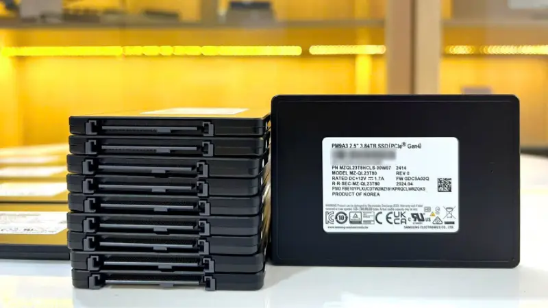 SSD Samsung PM9A3 có giúp cải thiện hiệu suất máy chủ không?