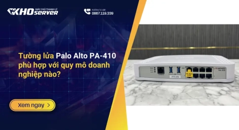 Tường lửa Palo Alto PA-410 phù hợp với quy mô doanh nghiệp nào?