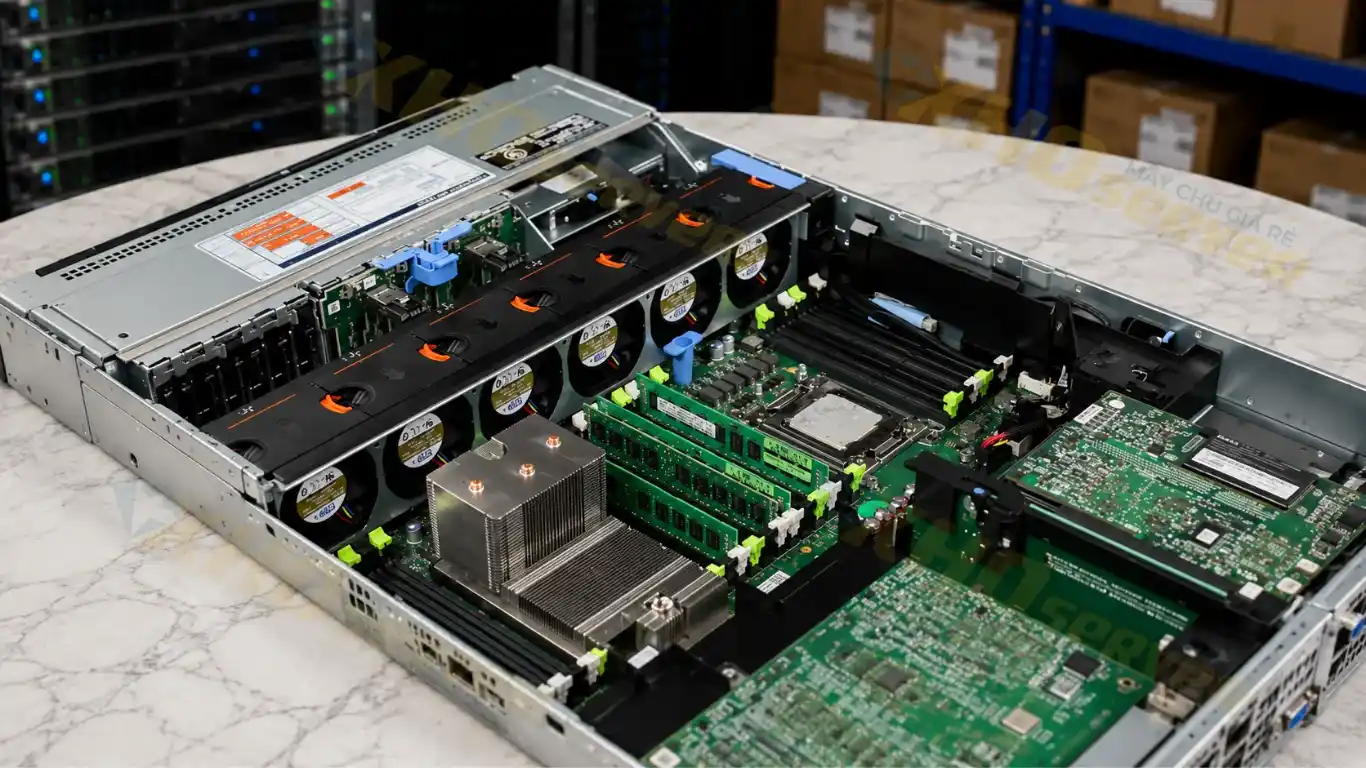 Làm Sao Để Dự Toán Chi Phí Nâng Cấp SSD Cho Dell PowerEdge R720 Cũ Giá Rẻ? Dell PowerEdge R720 cũ giá rẻ với thiết kế rack 2U mạnh mẽ dành cho doanh nghiệp