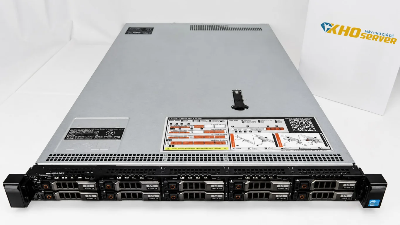 Dell R620 vận hành VMware ESXi ổn định cho môi trường ảo hóa doanh nghiệp vừa và nhỏ