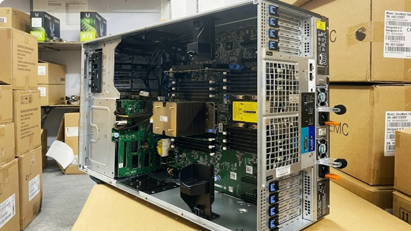 Những Ưu Điểm Phần Cứng Giúp Server Dell T640 Thanh Lý Giữ Vững Vị Thế Trên Thị Trường Máy chủ Dell T640 tower hiệu năng cao cho doanh nghiệp hiện đại