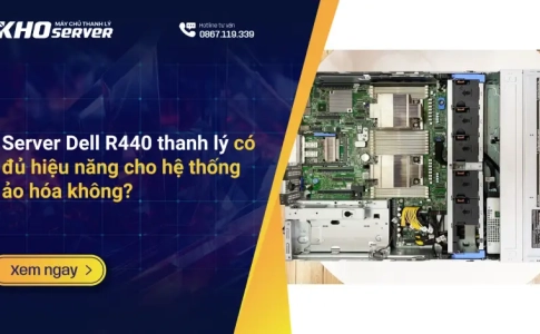 Lộ trình nâng cấp từ máy chủ Dell 14G lên Dell R750xs cũ
