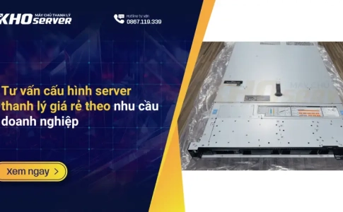 Review Dell R440 cũ khi triển khai VMware cho doanh nghiệp