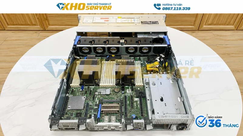 Kiểm tra phần cứng Dell R750xs trước khi đầu tư
