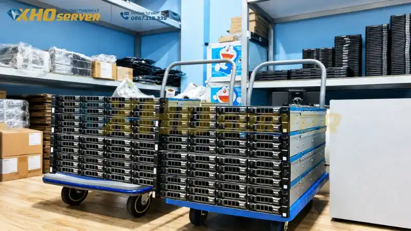 Máy chủ Dell vận hành ổn định cho doanh nghiệp
