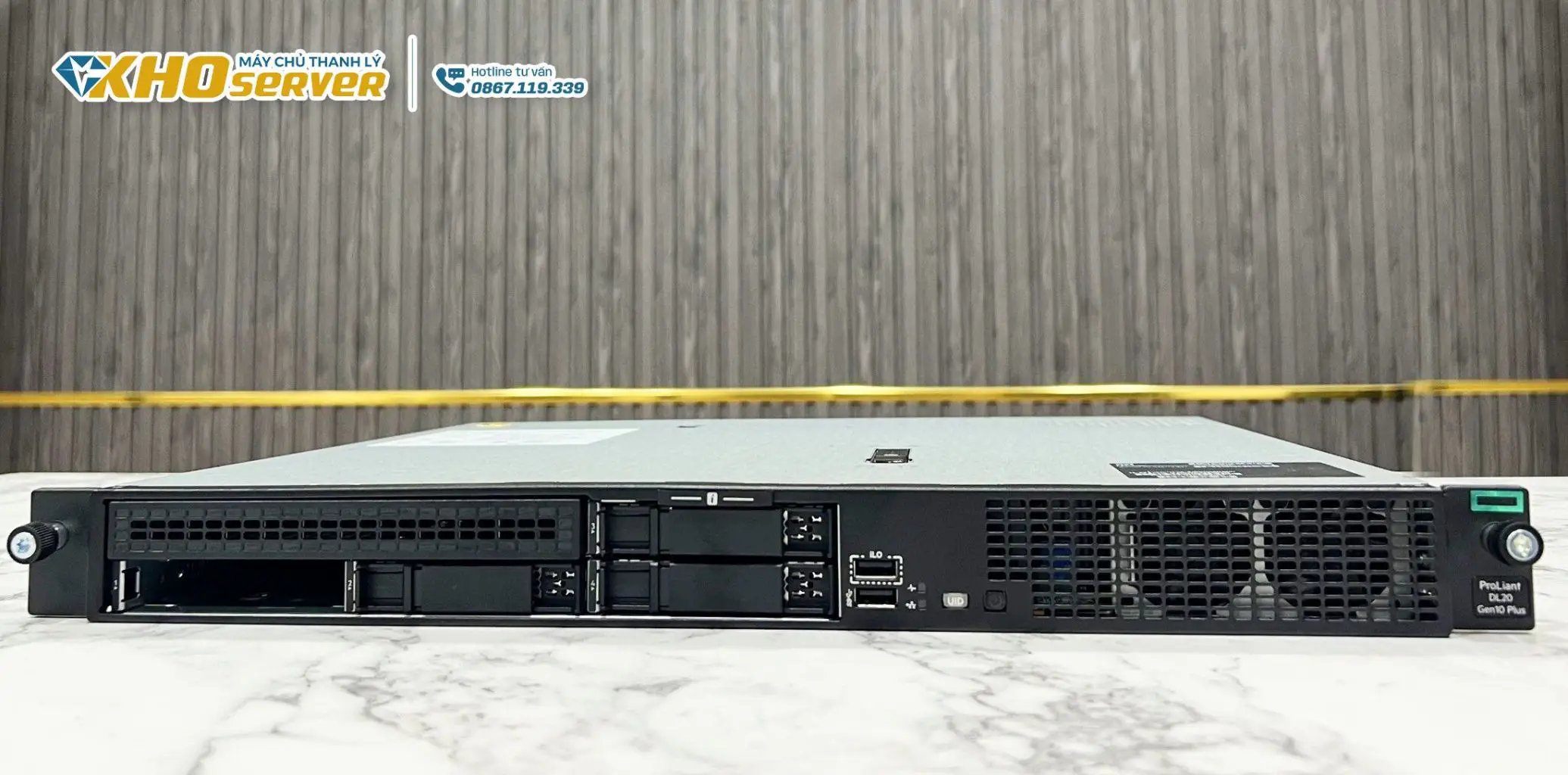 Nên dùng DL20 Gen10 Plus cũ làm File Server
