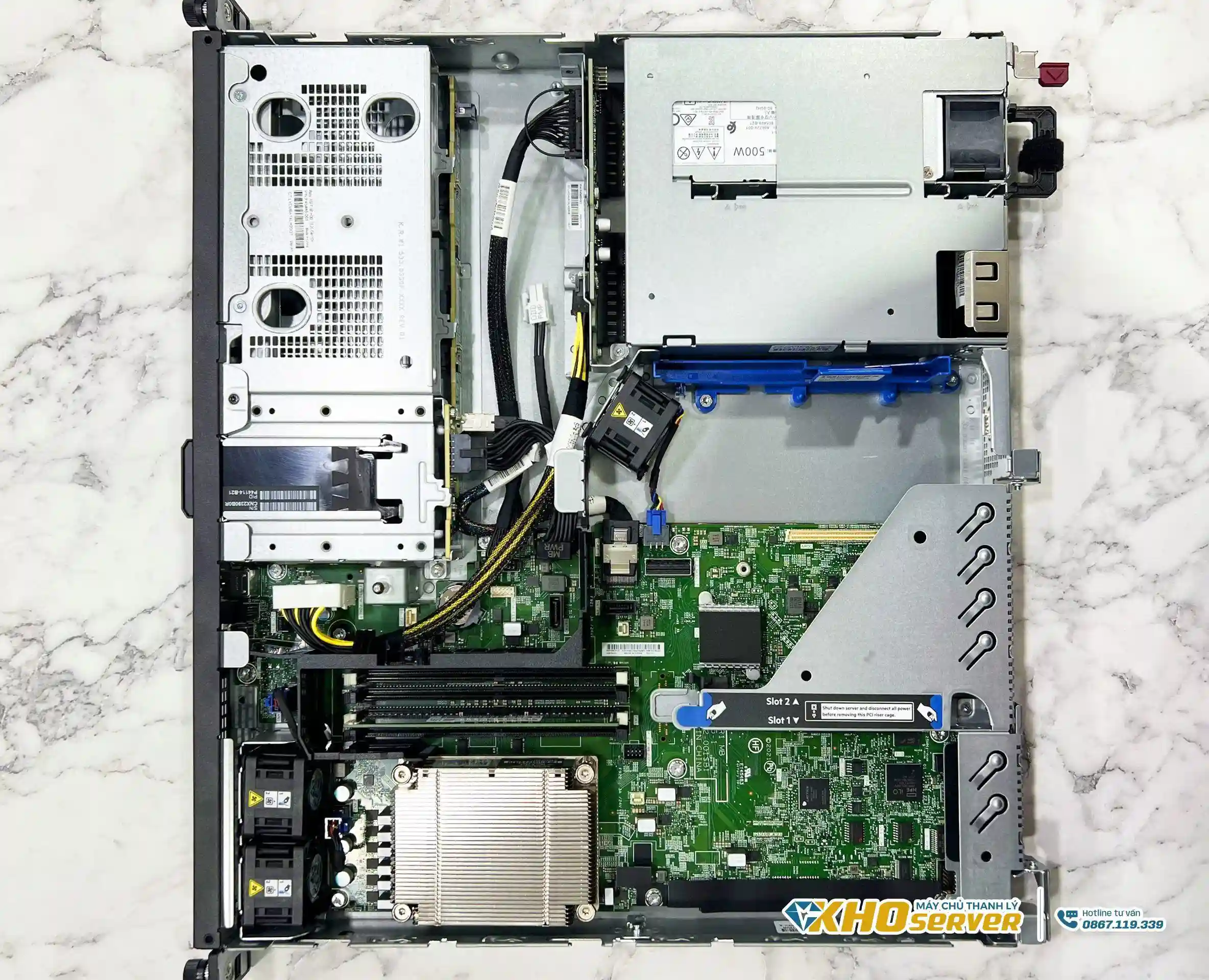 Khả năng lưu trữ là điểm cần cân nhắc nhất khi mua HPE DL20 Gen10 Plus cũ