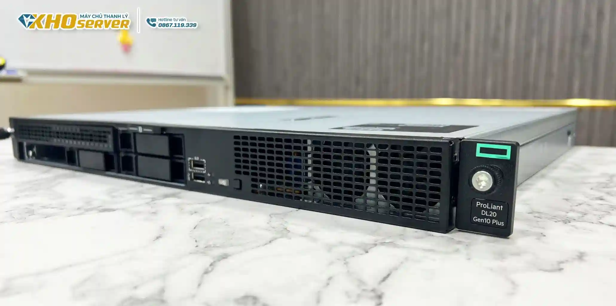 Máy chủ HPE DL20 Gen10 Plus cũ