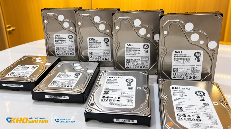 Tại Sao Dân Kỹ Thuật Ưa Chuộng Ổ Cứng HDD Server Thanh Lý Chuẩn SAS? HDD SAS thanh lý phù hợp cho lưu trữ dung lượng lớn