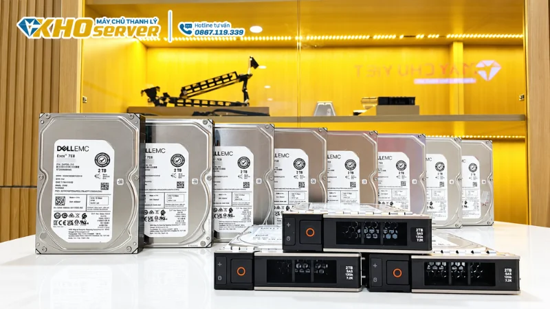 Tại Sao Dân Kỹ Thuật Ưa Chuộng Ổ Cứng HDD Server Thanh Lý Chuẩn SAS? Kiểm tra kỹ tình trạng HDD trước khi đưa vào sử dụng