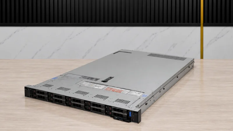 Kiểm tra tổng thể phần cứng Dell R640 thanh lý trước khi sử dụng