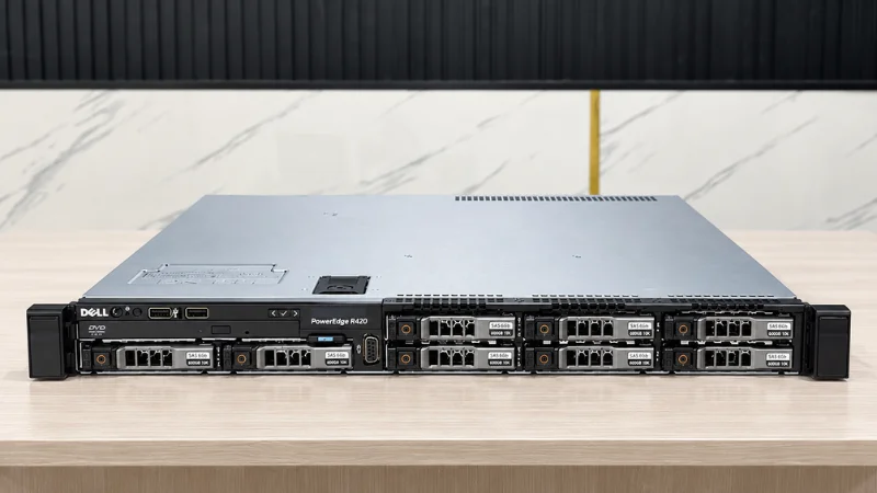 Server Dell R420 cũ phù hợp làm máy chủ dự phòng
